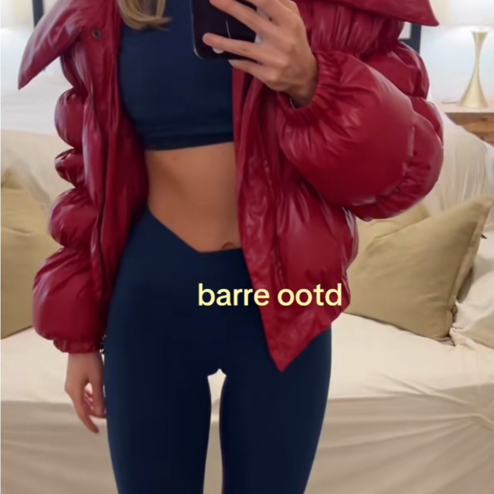 Red Puffer Jacket